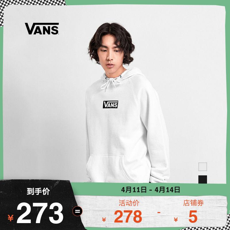 【 Category Day 】 Vans Vans Men's and Women's Hooded Sweater Sports Casual Top New Official Authentic