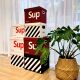 Internet celebrity storage box carton ins for storing books and clothing