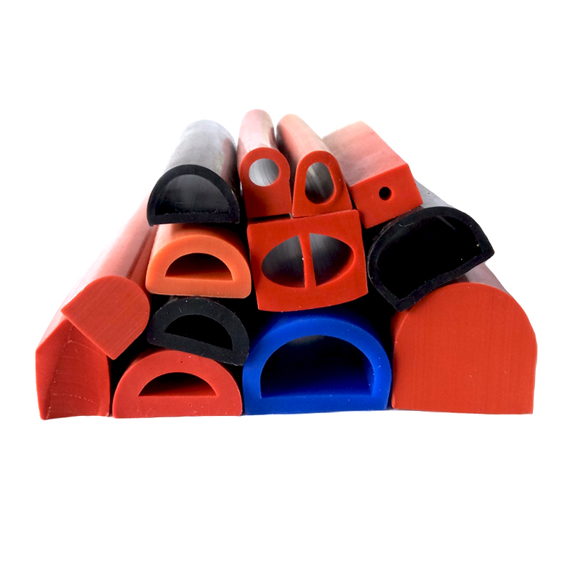 335 silicone solid semicircular high temperature corrosion resistant sealing strip