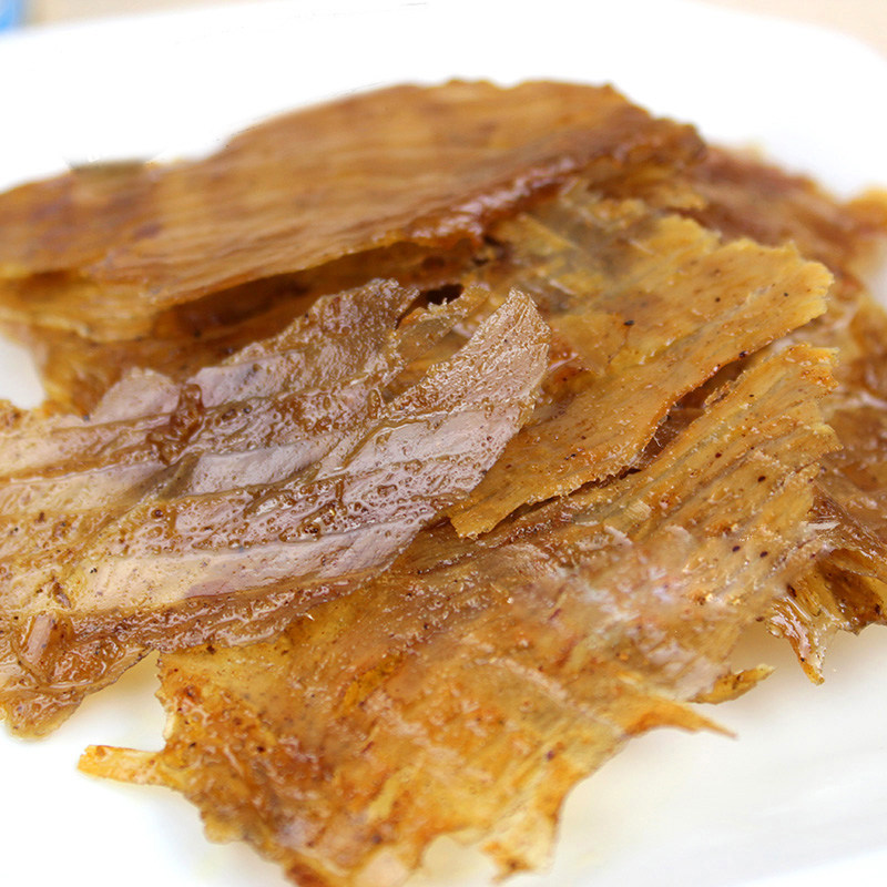 四川达州特产川汉子灯影牛肉60g*5罐牛肉片罐头麻辣五香休闲零食_虎窝淘
