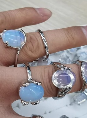 人造蛋白石介面盒装情侣