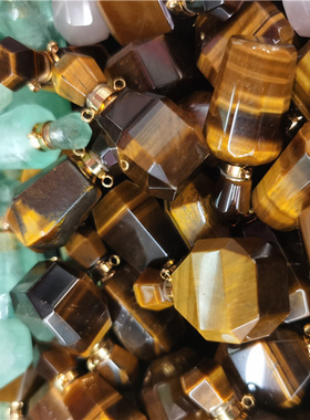 天然石香水瓶项链吊坠闺蜜礼物