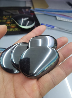 欧美天然黑胆石拇指按摩神器佳品