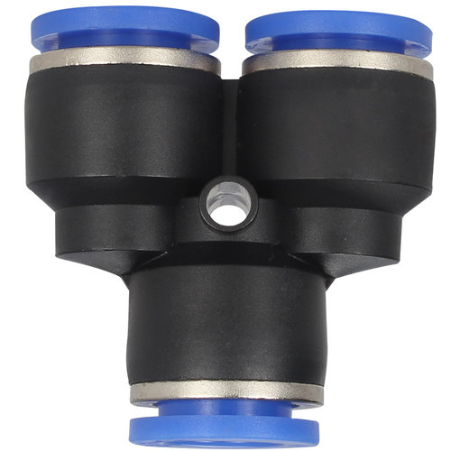 气动快插PY06 08气管快速接头Y型塑料三插PW8-6变径三通12-10 6-4 - 图3