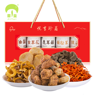 菌益山珍礼盒云南特产干货菌菇年货送礼佳品