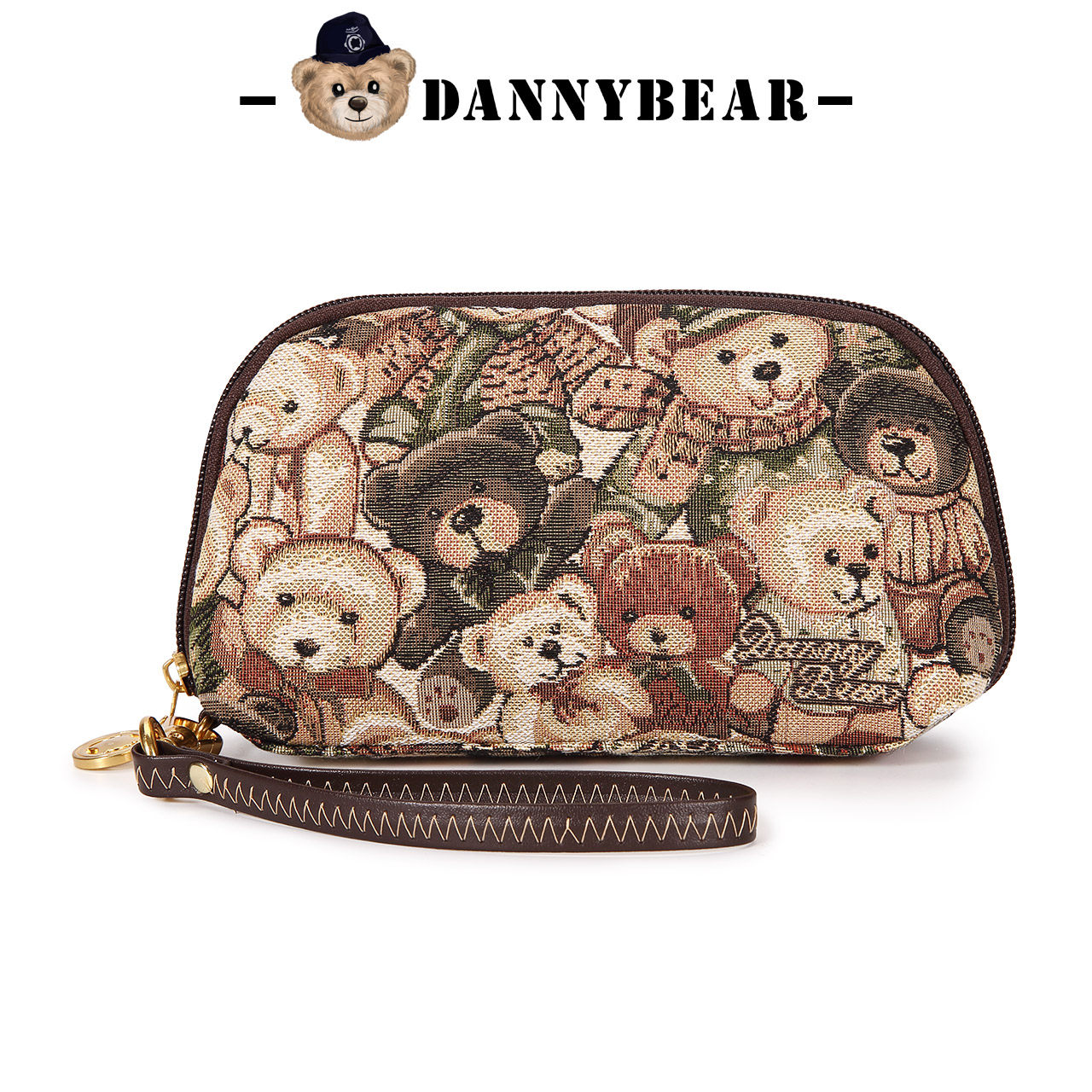 丹尼熊手拿手抓手拎包新品休闲女包 丹尼熊箱包女士包袋