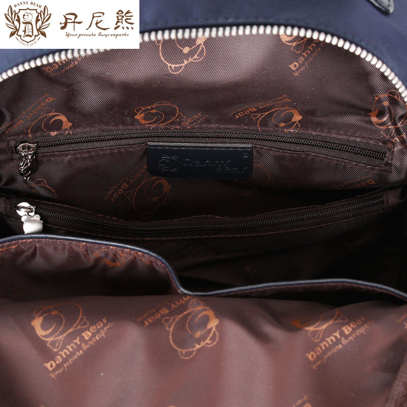 danny bear女大容量时尚潮流双肩包 丹尼熊箱包双肩背包