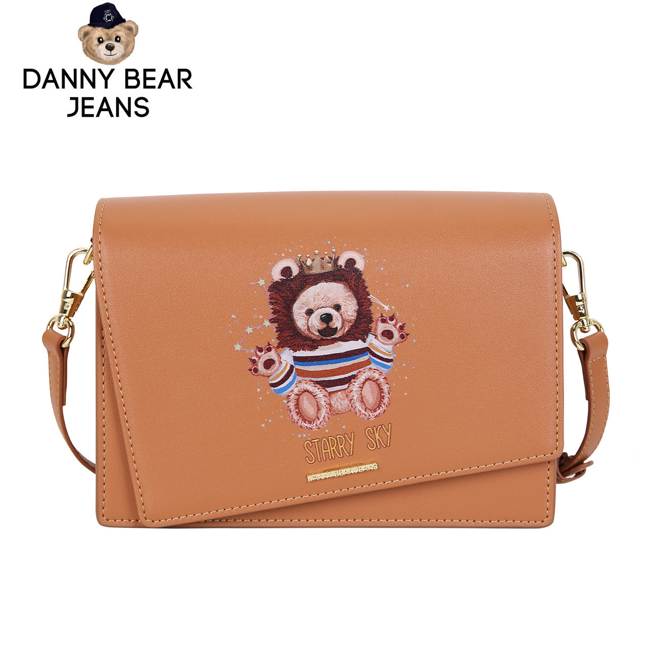 丹尼熊新品单肩2020个性斜挎包 丹尼熊箱包女士包袋