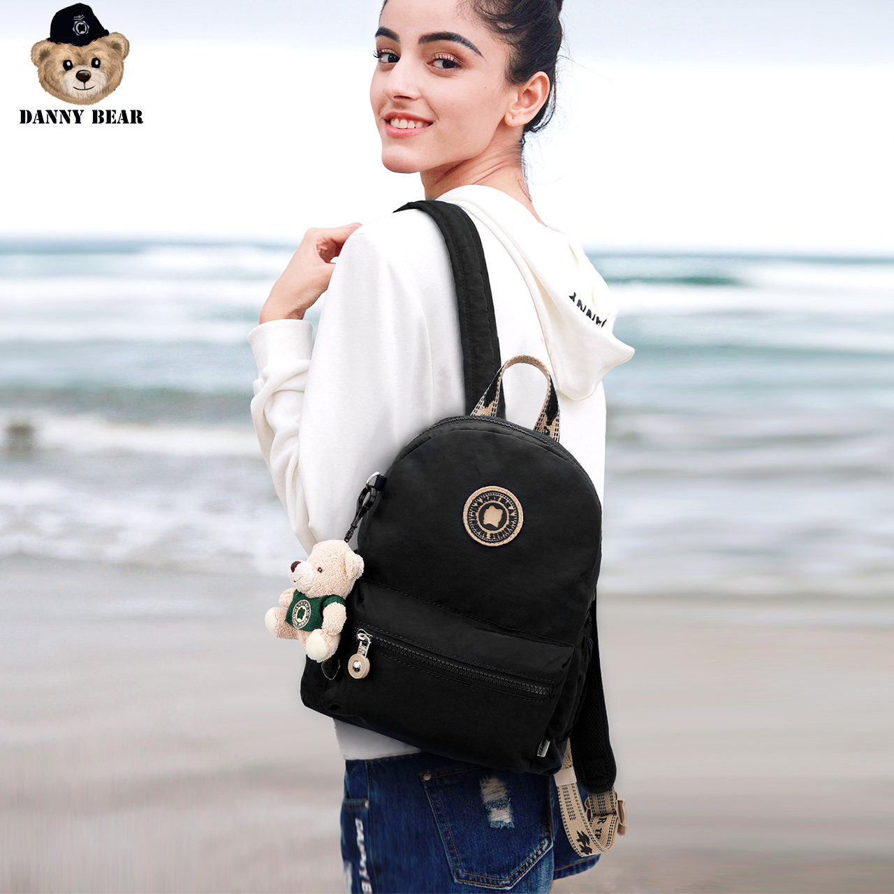  丹尼熊箱包双肩背包