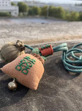 大小姐原创喜字钱袋百搭挂件项链