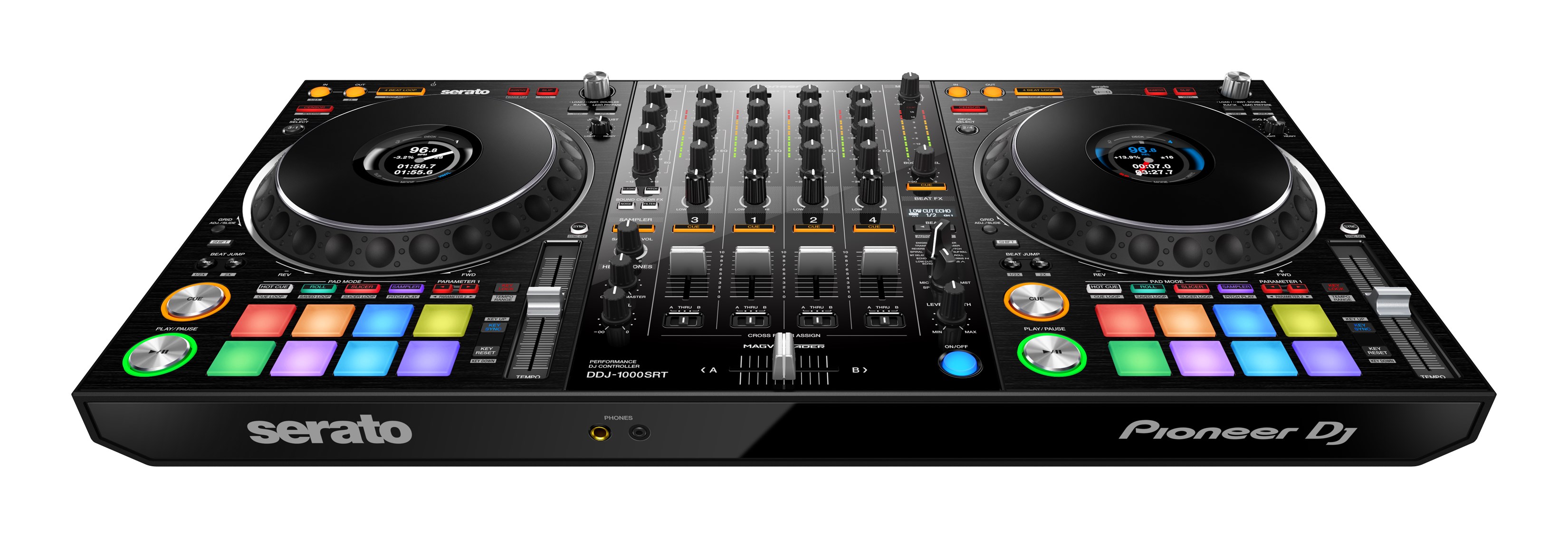 全新pioneer先锋DDJ1000SRT 控制器数码DJ打碟机涡轮增压带T机器 - 图2