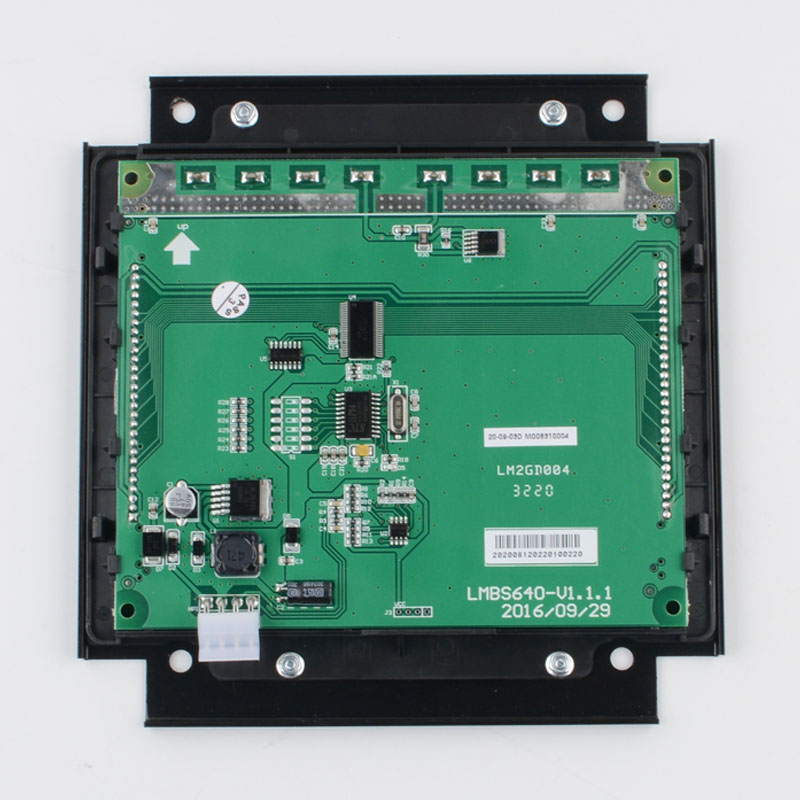 电梯LMBS640黑蓝屏轿内厢液晶显示替代STN640适用OTIS西子奥的斯-图2