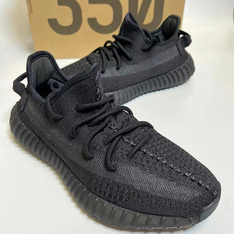 Adidas Yeezy Boost 350 V2 椰子350 黑色玛瑙 男女跑步鞋 HQ4540