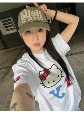 直邮正品拼色网眼防晒棒球帽