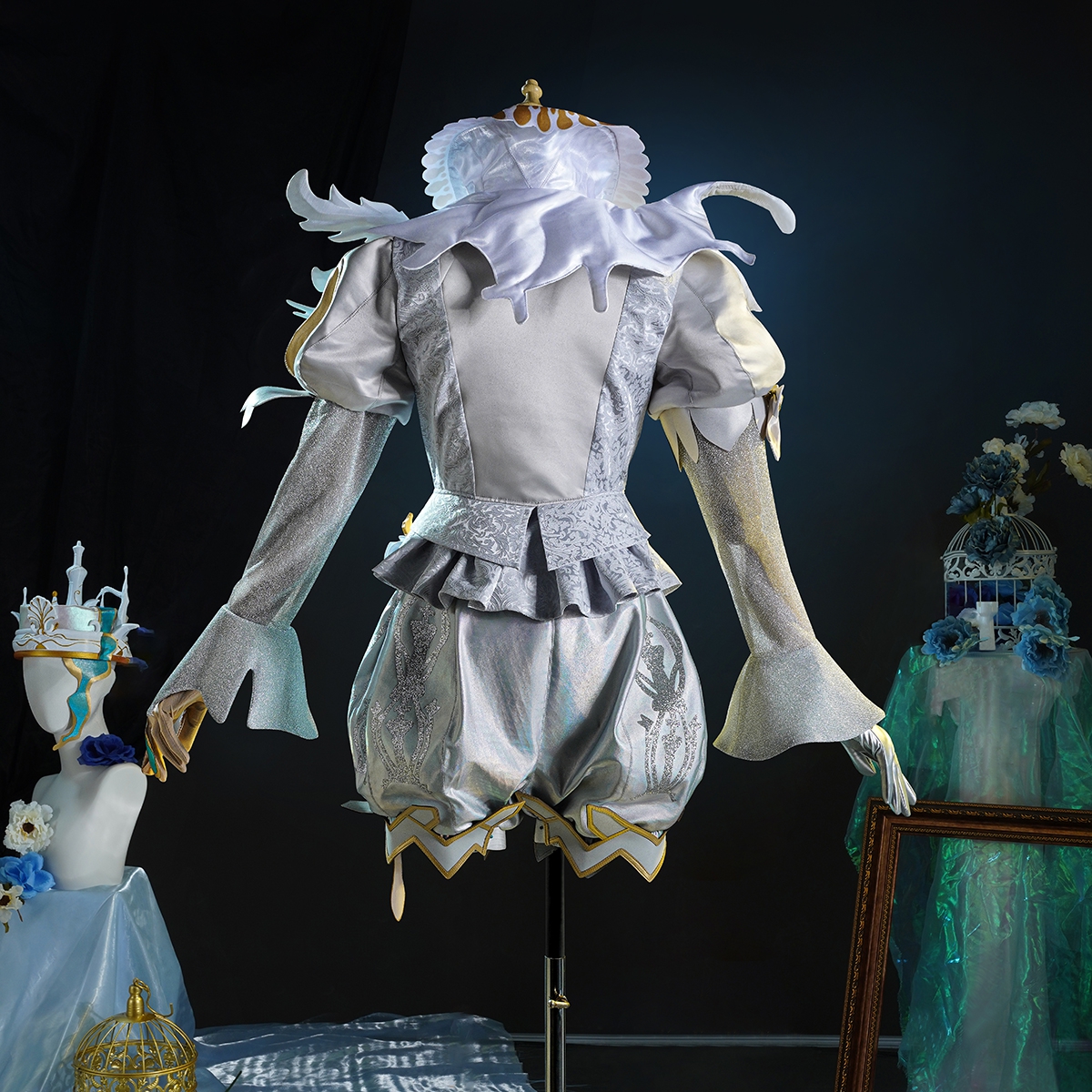 猫漫MOMENT第五人格cos木偶金KING-H1木偶师Cosplay动漫时装礼服 - 图1