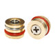 Knurled mold water stop plug copper plug water plunger waterway plug water transport plug head hexagon copper water plug water nozzle