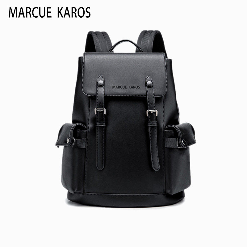 英国mk男士真皮潮牌ins旅行双肩包 tanzun天尊双肩背包