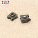 Motorcycle nut card M6 electric vehicle plastic clip card nut snap shell PP piece plastic fastener