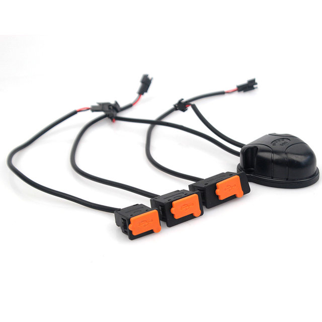 Leopard card USB charger car waterproof version