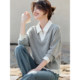 XWI Xinweilaisel cotton lace splicing sweatshirt women's spring new starry sky silver design layered top