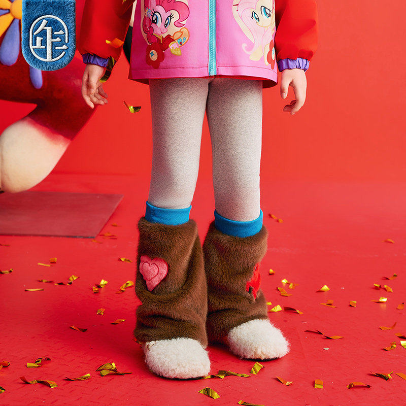 年衣童装儿童打底裤女童2025冬季新款女孩修身弹力长裤休闲加厚裤,淘宝优惠券,粉丝福利购,淘宝优惠卷