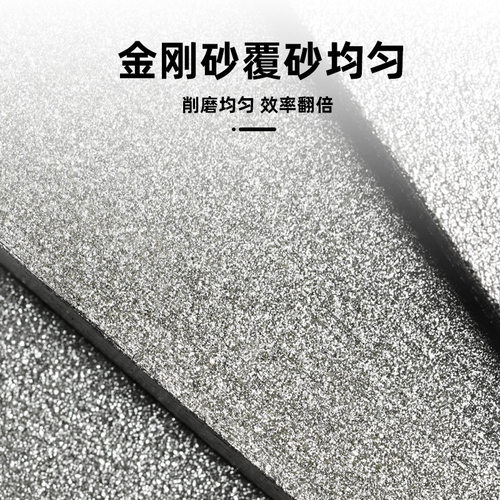 狮威金刚石锉刀大板锉6/8/10/12寸合金钢锉扁三角圆方搓打磨工具 - 图0
