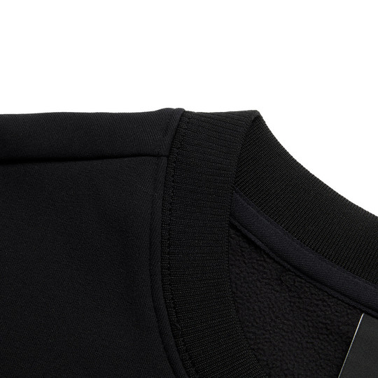 李宁户外系列CF系列简约时尚百搭圆领套头卫衣男女同款AWDU955