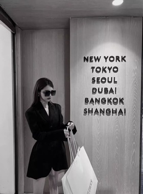 眼镜旅行大方框太阳镜同款网红