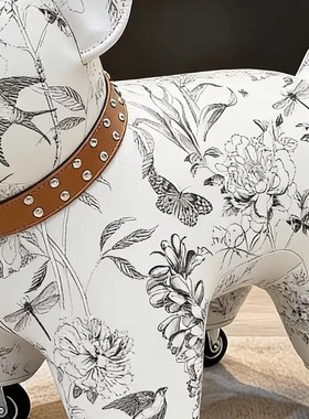 法式燕子中古风法斗狗凳子宠物凳