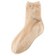 Women's short and thin stockings for middle socks