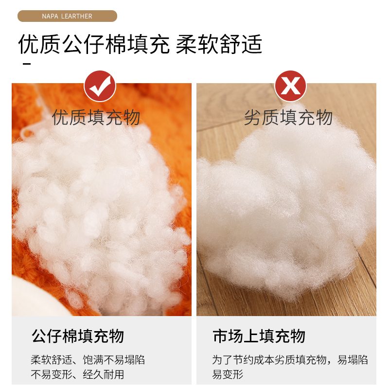 羊驼凳毛绒创意小羊坐凳网红凳动物凳卡通儿童沙发凳家用客厅摆件 - 图2