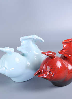 新中式风千里云样板房售楼部雕塑