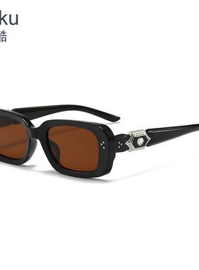 2026新款gm珠宝系列复古方框墨镜