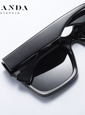 工厂新款偏光太阳镜欧美大框墨镜