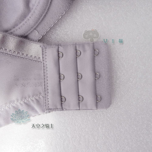 夏天的味道 精致绣花无海绵调整型收副乳薄款文胸75B80B85B90B - 图2