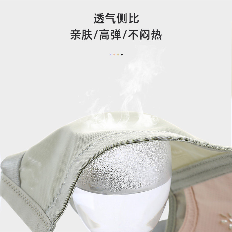 内衣女无钢圈调整型性感 玫瑰柏拉图文胸