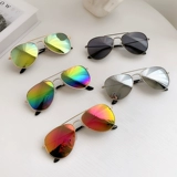 Детские модные солнцезащитные очки для мальчиков, популярно в интернете, градиент, защита от ультрафиолета