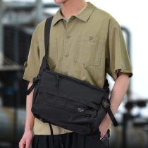 Wood Village Yaos Satchel Satchel Cross Single Shoulder Bag Day Series Slanted Satchel Mans Tide Backpack Tide Card Tooling Difference Bag