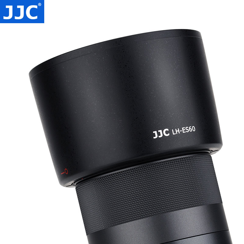 JJC ES-60遮光罩EF-M 32mm f/1.4 STM广角定焦镜头遮光罩43mm m200 m100 m50 m6 m5适用于佳能微单相机配件-图3