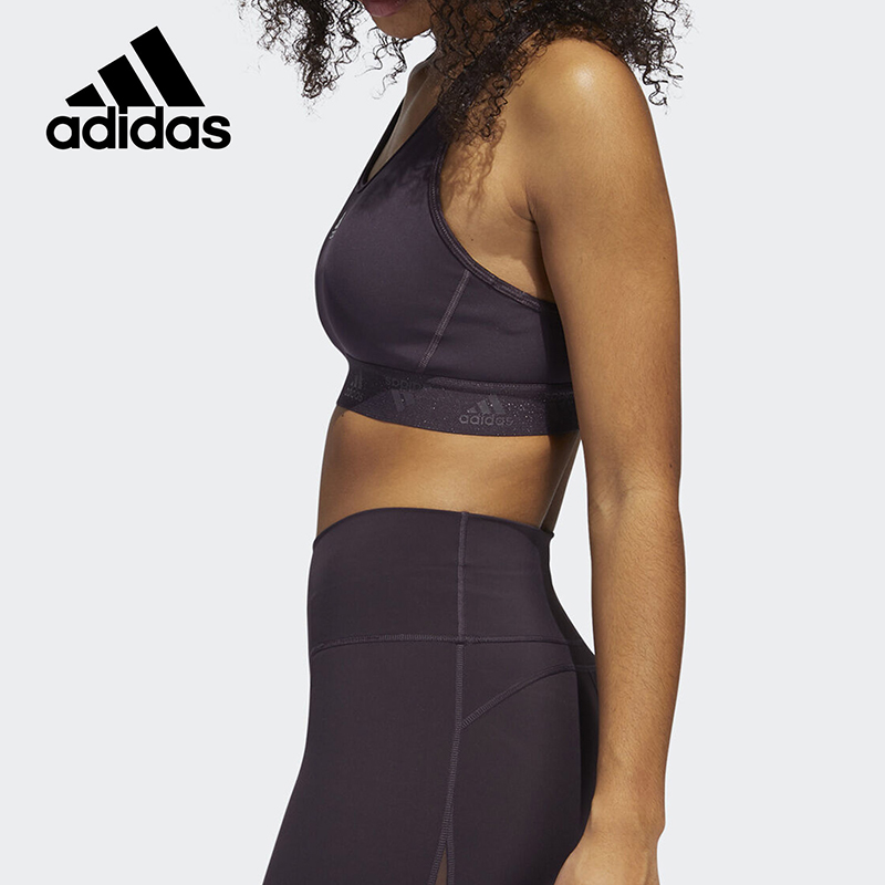 阿迪达斯女子正品运动内衣清仓特价CZ8040 - 图0