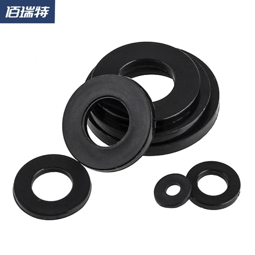 Нейлоновая прокладка Пластиковая плоская накладная резиновая изоляционная винты Круглый высокотемпературный устойчивый