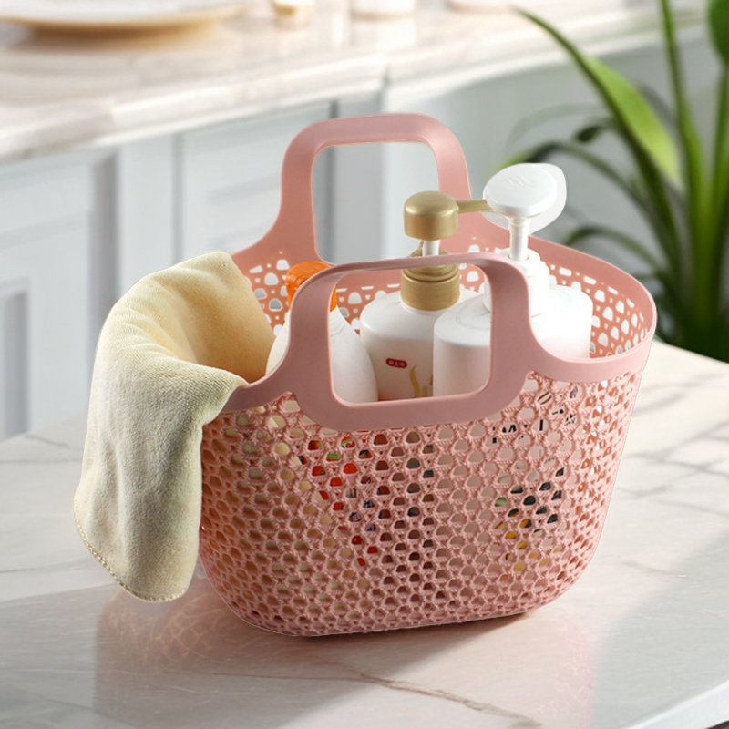 手提洗澡篮子镂空软洗浴篮收纳浴室澡篮韩国洗漱沐浴蓝女可爱浴筐,淘宝优惠券,粉丝福利购,淘宝优惠卷