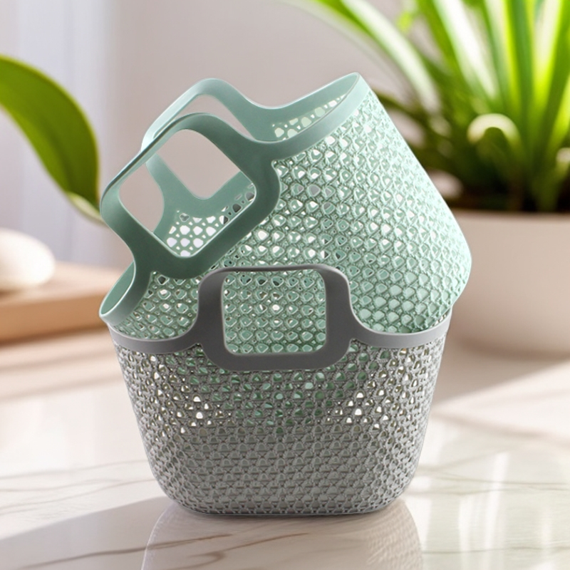 手提洗澡篮子镂空软洗浴篮收纳浴室澡篮韩国洗漱沐浴蓝女可爱浴筐,淘宝优惠券,粉丝福利购,淘宝优惠卷