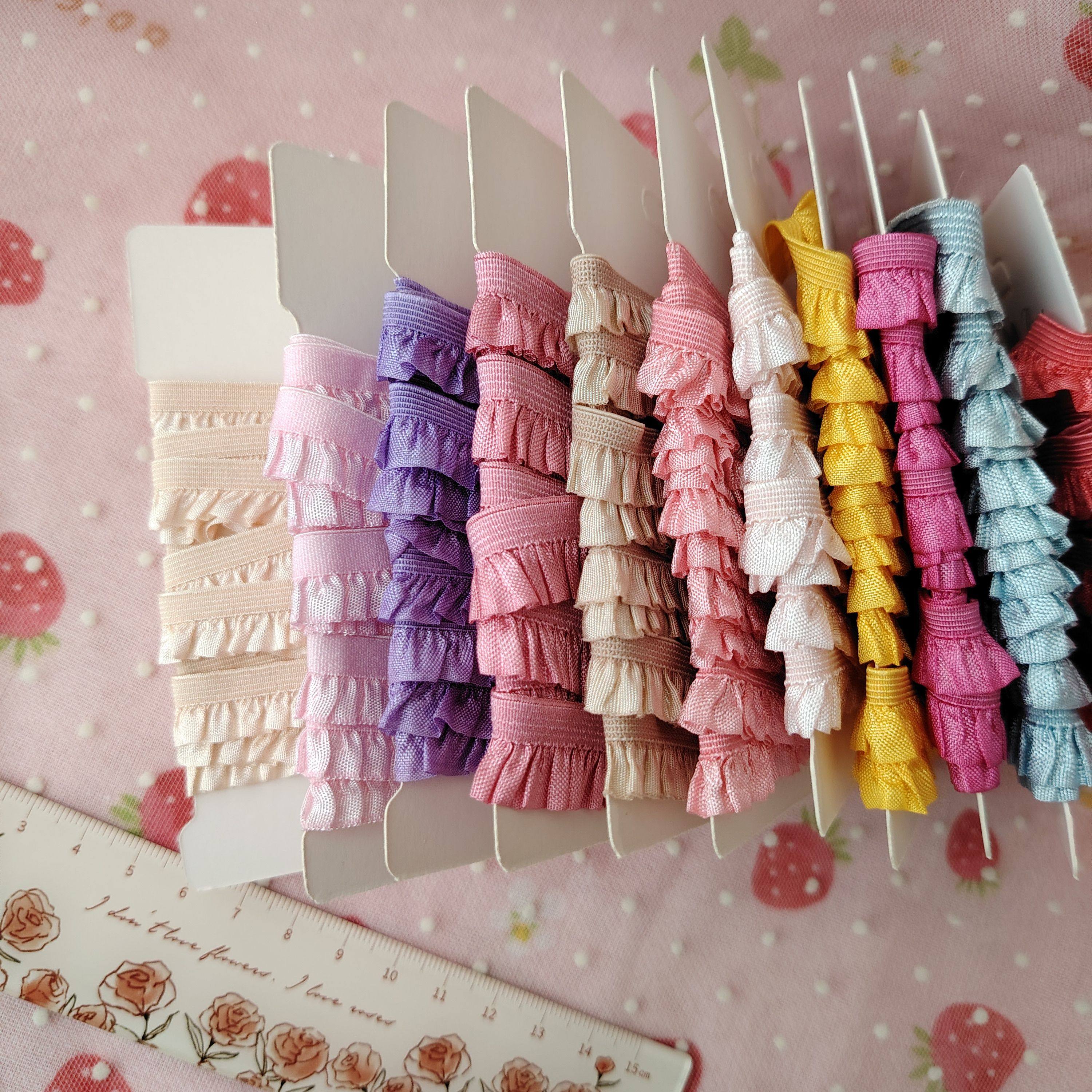 尾货-L多色弹力花边辅料手作娃衣宠物衣裙窝发饰内衣裙边配件辅料,淘宝优惠券,粉丝福利购,淘宝优惠卷