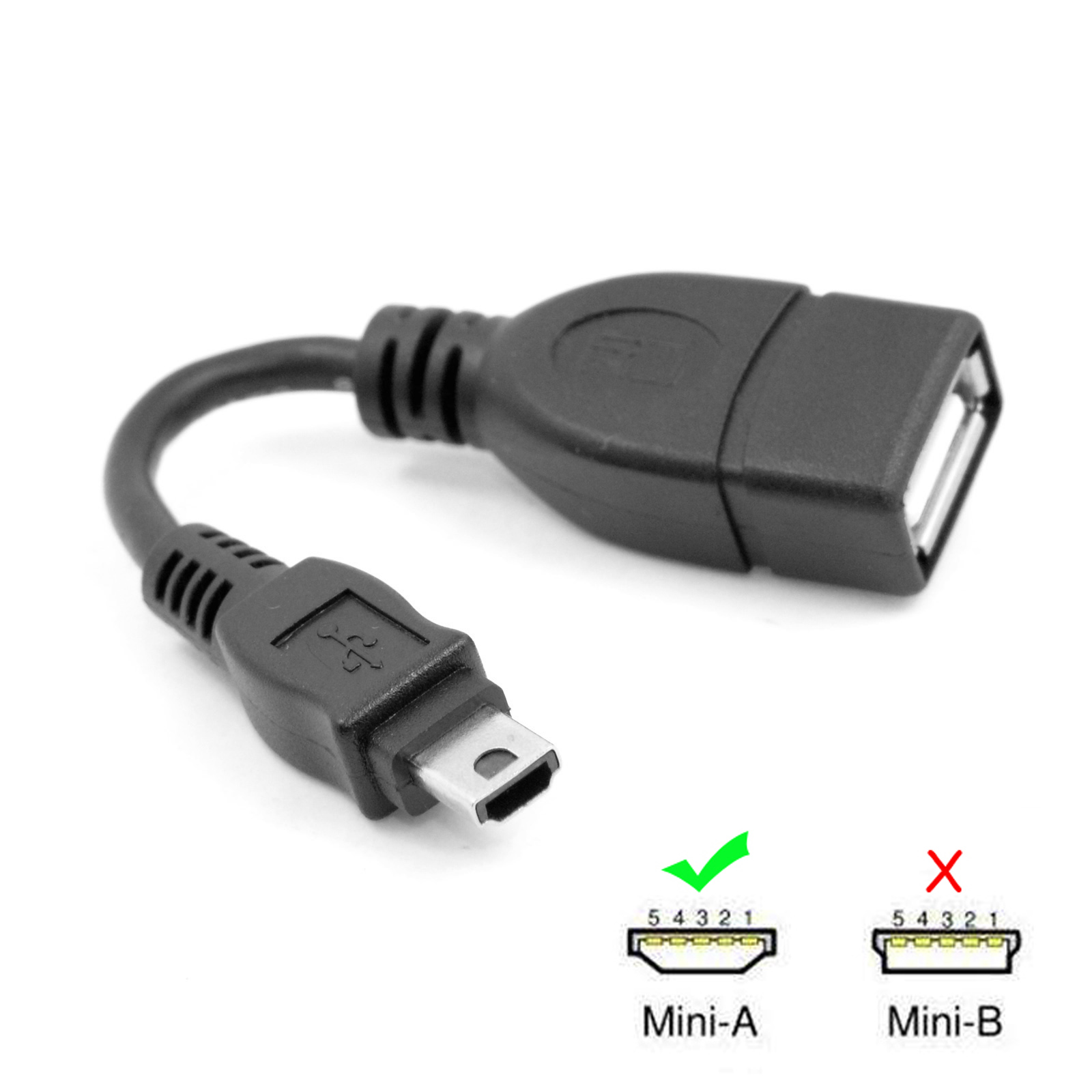 CY USB MINI A连接线VMC-UAM1 OTG线 适用于索尼SONY摄录机明基S6 - 图2