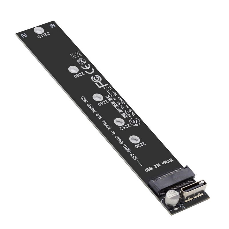 Oculink 4X SFF-8611 SFF-8612转PCIE NVMe M.2 NGFF M-Key转接卡-图0