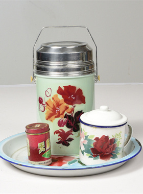 热水瓶暖水壶保温瓶烟盒茶缸怀旧