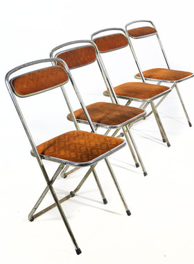 旧折叠桌椅老上海老式影视舞台剧