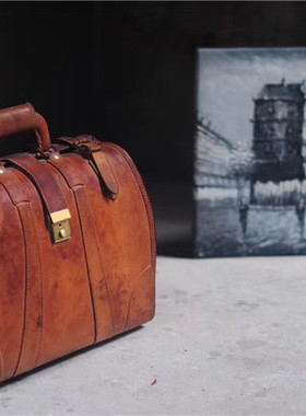 手提包箱子橱窗装饰摆设复古怀旧