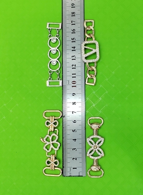 背心肩带鞋饰服饰箱包配饰百搭金属链条新款时装款百搭款高光电镀